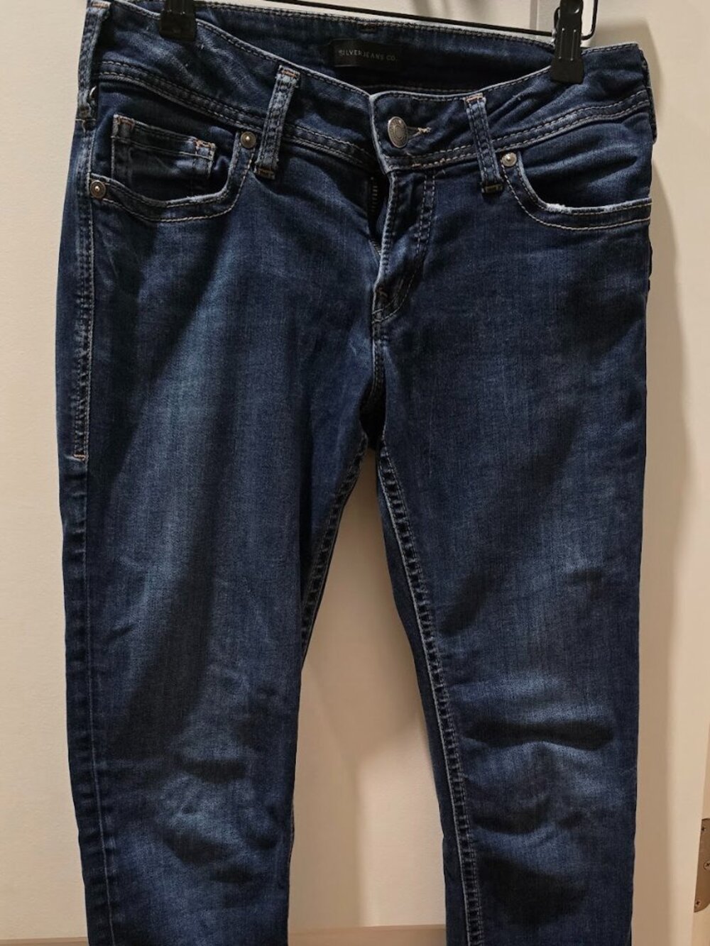 Silver Jeans Suki Skinny Jeans - dark wash